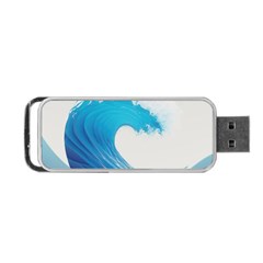 Wave Tsunami Tidal Wave Ocean Sea Water Portable Usb Flash (two Sides) by Ravend