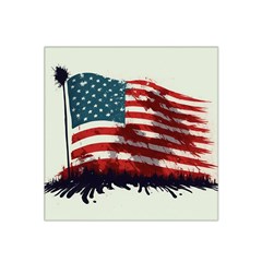 Patriotic Usa United States Flag Old Glory Satin Bandana Scarf 22  X 22  by Ravend