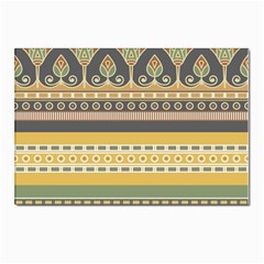 Seamless-pattern-egyptian-ornament-with-lotus-flower Postcards 5  X 7  (pkg Of 10) by Salman4z