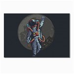 Illustration-drunk-astronaut Postcards 5  x 7  (Pkg of 10) Front