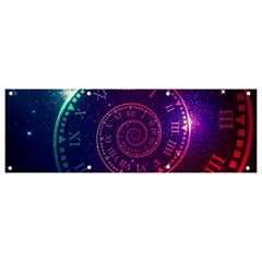 Time-machine Banner And Sign 9  X 3  by Salman4z