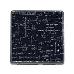 Mathematical-seamless-pattern-with-geometric-shapes-formulas Memory Card Reader (square 5 Slot) by Salman4z