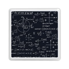 Mathematical-seamless-pattern-with-geometric-shapes-formulas Memory Card Reader (square) by Salman4z