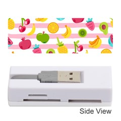 Tropical-fruits-berries-seamless-pattern Memory Card Reader (stick) by Salman4z