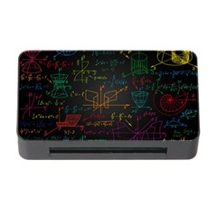 Mathematical-colorful-formulas-drawn-by-hand-black-chalkboard Memory Card Reader With Cf by Salman4z