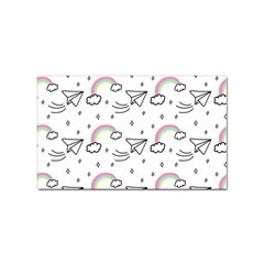 Cute-art-print-pattern Sticker (rectangular) by Salman4z