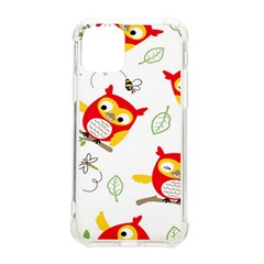 Seamless-pattern-vector-owl-cartoon-with-bugs Iphone 11 Pro 5 8 Inch Tpu Uv Print Case by Salman4z