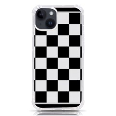 Chess-board-background-design Iphone 14 Tpu Uv Print Case by Salman4z