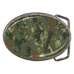 Camouflage-splatters-background Belt Buckles by Salman4z