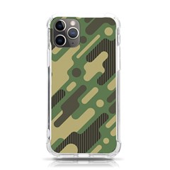 Camouflage-pattern-background Iphone 11 Pro 5 8 Inch Tpu Uv Print Case by Salman4z