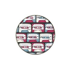 Music Symbols Rock Music Seamless Pattern Hat Clip Ball Marker (10 Pack) by pakminggu