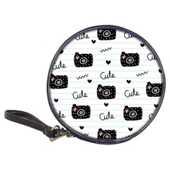 Cute Cameras Doodles Hand Drawn Classic 20-cd Wallets by pakminggu