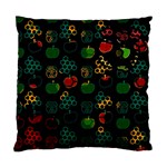 Apples Honey Honeycombs Pattern Standard Cushion Case (Two Sides) Front