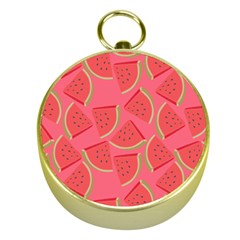 Watermelon Background Watermelon Wallpaper Gold Compasses by pakminggu