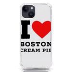 I love Boston cream pie iPhone 14 TPU UV Print Case Front