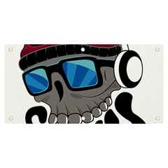 Cool Skull Banner And Sign 6  X 3  by pakminggu