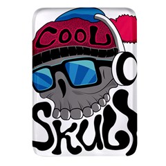 Cool Skull Rectangular Glass Fridge Magnet (4 Pack) by pakminggu