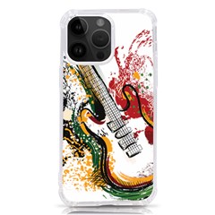 Electric Guitar Iphone 14 Pro Max Tpu Uv Print Case by pakminggu