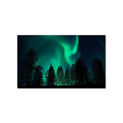 Aurora Northern Lights Phenomenon Atmosphere Sky Sticker (rectangular) by pakminggu