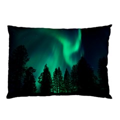 Aurora Northern Lights Phenomenon Atmosphere Sky Pillow Case (two Sides) by pakminggu