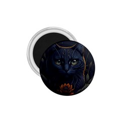 Art Cat Drawing Mammal Animal Feline 1 75  Magnets by pakminggu