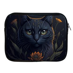 Art Cat Drawing Mammal Animal Feline Apple Ipad 2/3/4 Zipper Cases by pakminggu