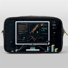 Remote Work Work From Home Online Work Toiletries Bag (one Side) by pakminggu