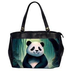 Animal Panda Forest Tree Natural Oversize Office Handbag (2 Sides) by pakminggu