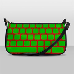 Keyboard Keys Computer Input Pc Shoulder Clutch Bag by danenraven