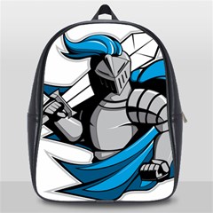 Sword Knight Fictional Character Legionary Warrior School Bag (large) by danenraven