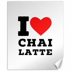 I Love Chai Latte Canvas 16  X 20  by ilovewhateva