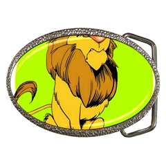 Lion Cartoon Parody Belt Buckles by danenraven