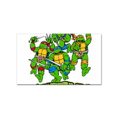 Teenage Mutant Ninja Turtles Sticker Rectangular (10 Pack) by Mog4mog4