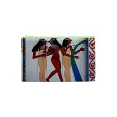 Egypt Fresco Mural Decoration Cosmetic Bag (xs) by Mog4mog4