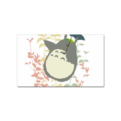 My Neighbor Totoro Cartoon Sticker Rectangular (10 Pack) by Mog4mog4