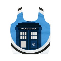 Doctor Who Tardis Full Print Recycle Bag (m) by Mog4mog4