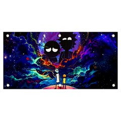 Cartoon Parody In Outer Space Banner And Sign 6  X 3  by Mog4mog4