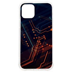 Abstract Colorful Circuit Iphone 12/12 Pro Tpu Uv Print Case by Bakwanart