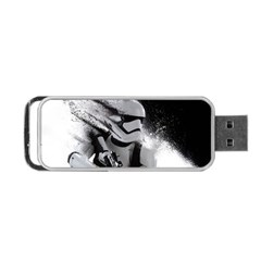 Stormtrooper Portable Usb Flash (one Side) by Bakwanart