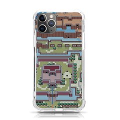 Arcade Game Retro Pattern Iphone 11 Pro 5 8 Inch Tpu Uv Print Case by Bakwanart