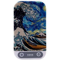 The Great Wave Of Kanagawa Painting Hokusai, Starry Night Vincent Van Gogh Sterilizers by Bakwanart