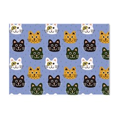 Cat Cat Background Animals Little Cat Pets Kittens Crystal Sticker (a4) by 99art