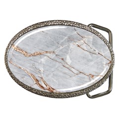 Gray Light Marble Stone Texture Background Belt Buckles by Vaneshart