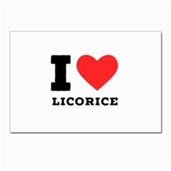 I Love Licorice Postcards 5  X 7  (pkg Of 10) by ilovewhateva