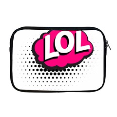 Lol-acronym-laugh-out-loud-laughing Apple Macbook Pro 17  Zipper Case by 99art