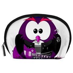 Bird-music-animation-animal Accessory Pouch (large) by 99art