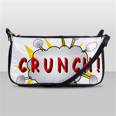 Comic-noise-paleness-explosion Shoulder Clutch Bag by 99art