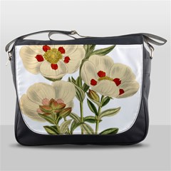 Nature-flower-leaf-plant-isolated Messenger Bag by 99art