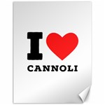 I love cannoli  Canvas 12  x 16  11.86 x15.41  Canvas - 1