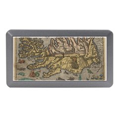 Iceland Cartography Map Renaissance Memory Card Reader (mini) by B30l